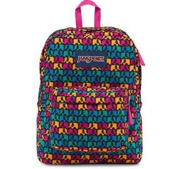 jansport elephant backpack